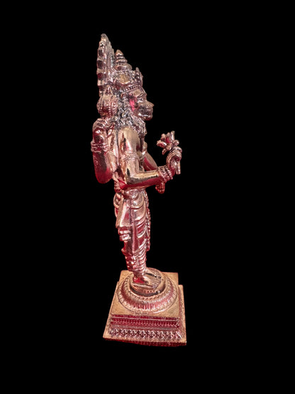 Standing Narasimha Swamy - Prasiddh idols presents copper idol