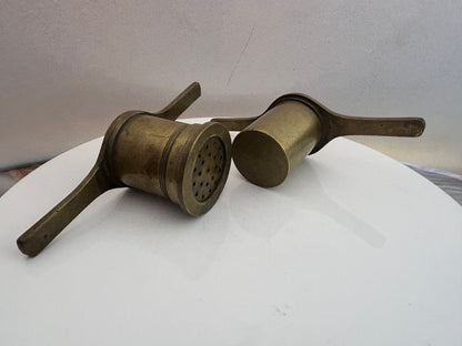 Vintage bronze cast chakli maker