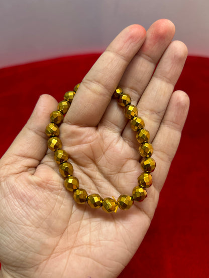 Gold Hematite Bracelet