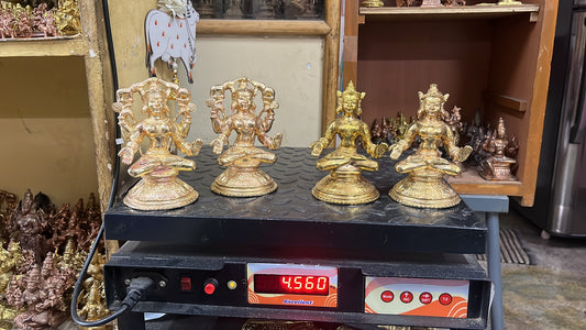 Panchaloha Lakshmi idols