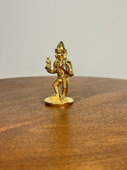 miniature skanda idol/subramanya swamy - panchaloha idol