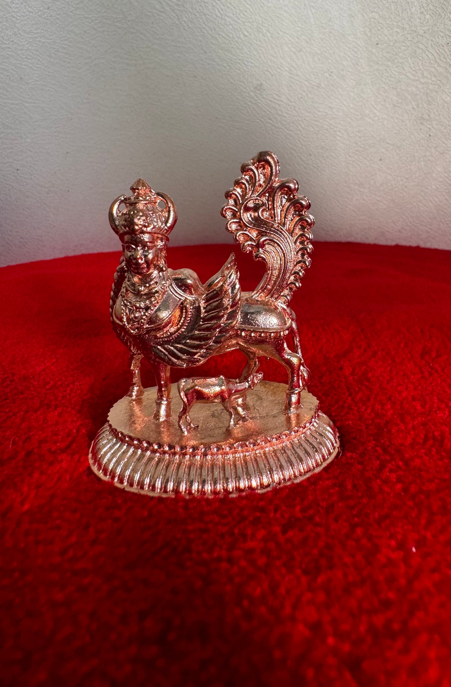 Kamadhenu idol - prasiddh idols presents copper idol