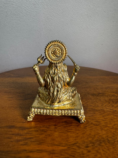 Santoshi Mata- Prasiddh idols present Panchaloha idol