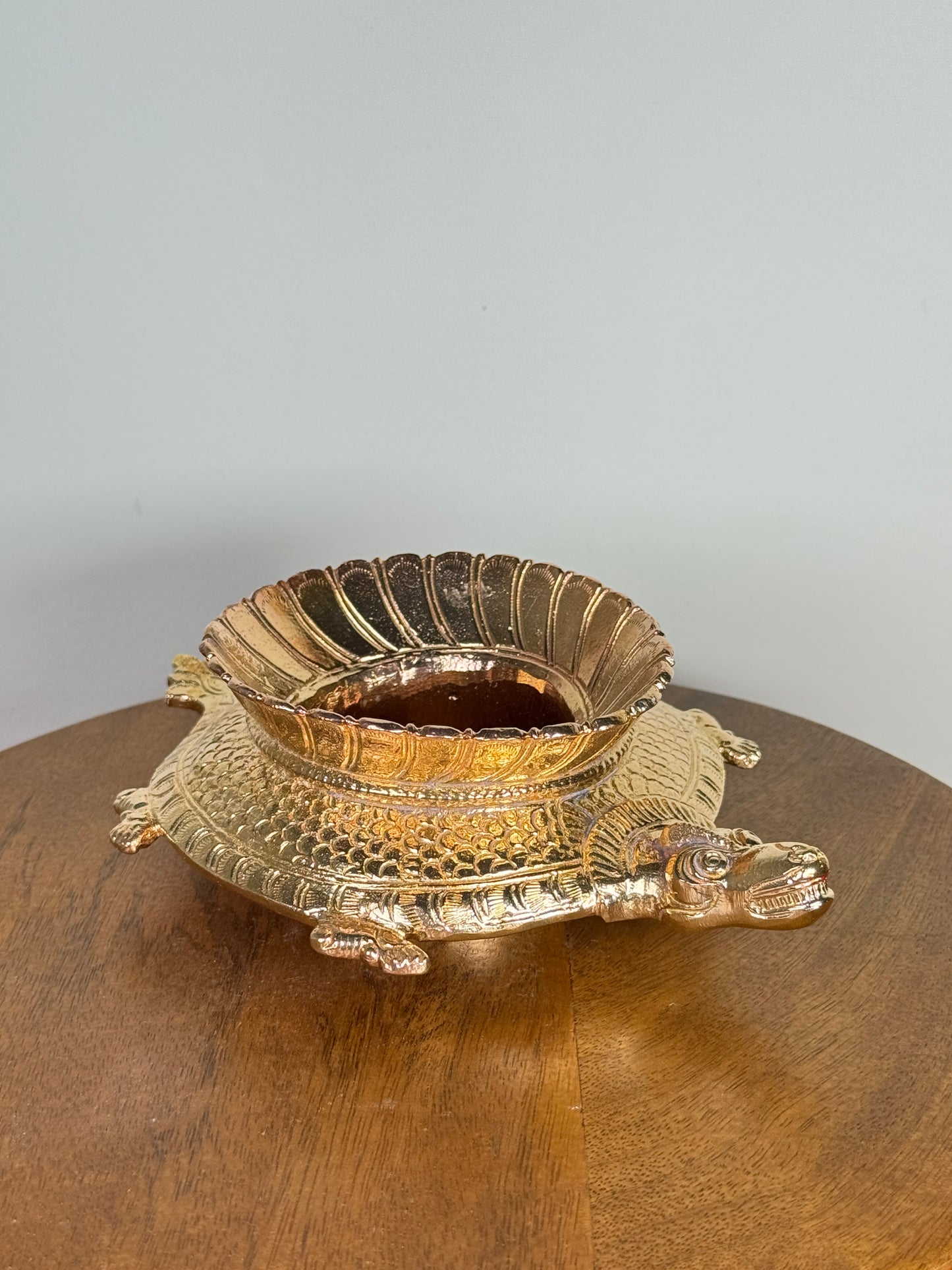 Koorma Peeta - Panchaloha made Kurma peeta for Shanku and saligrama