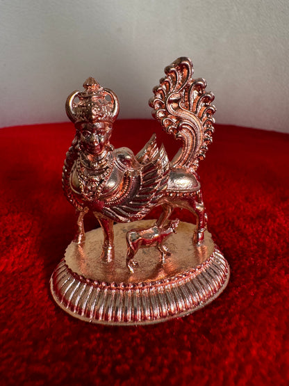 Kamadhenu idol - prasiddh idols presents copper idol