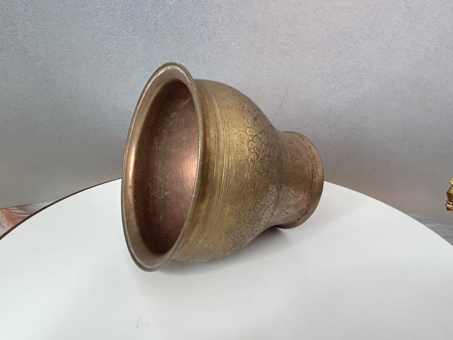 Vintage made bronze tumbler