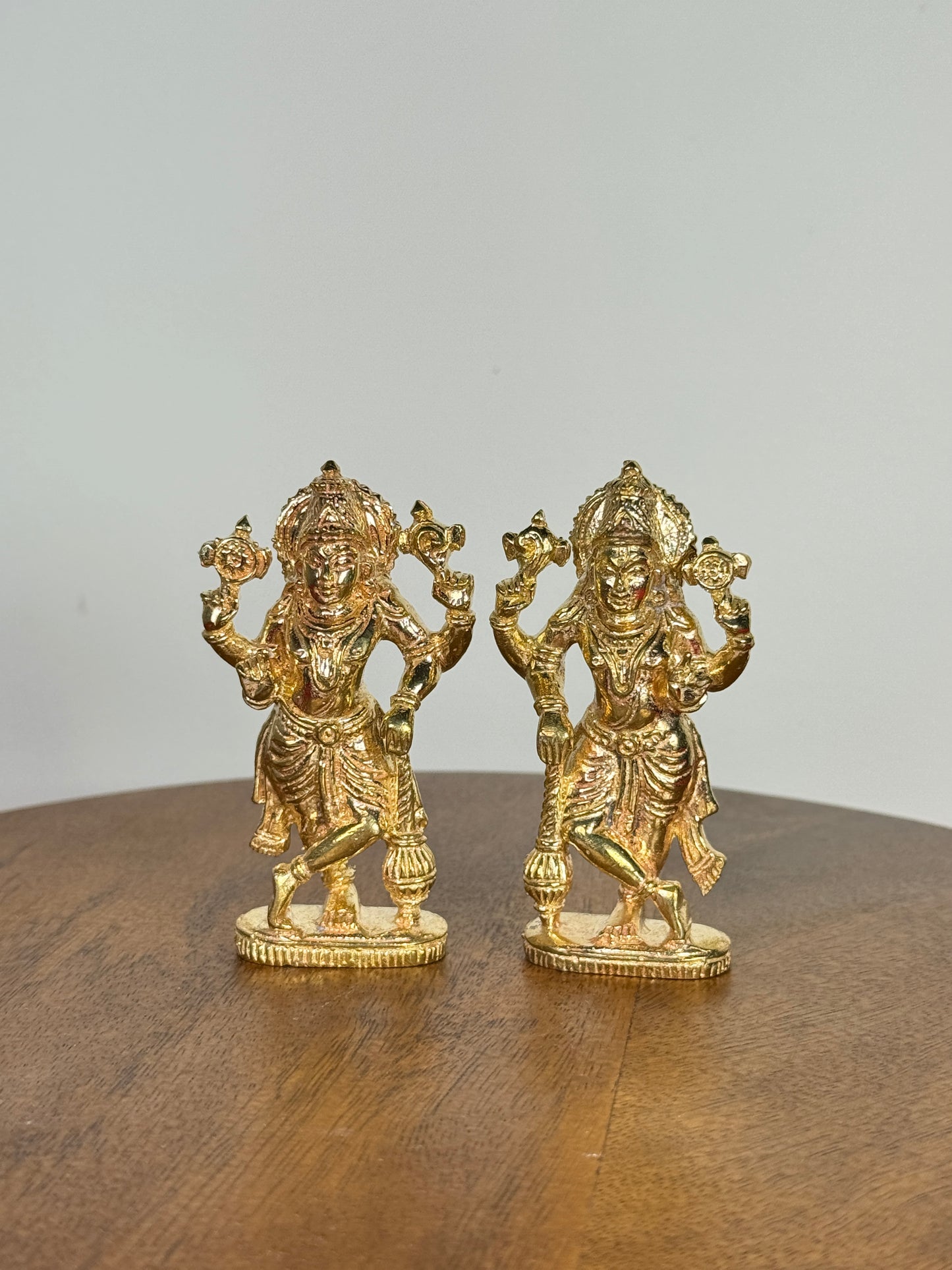 Dwarapalakaru idols made of panchaloha