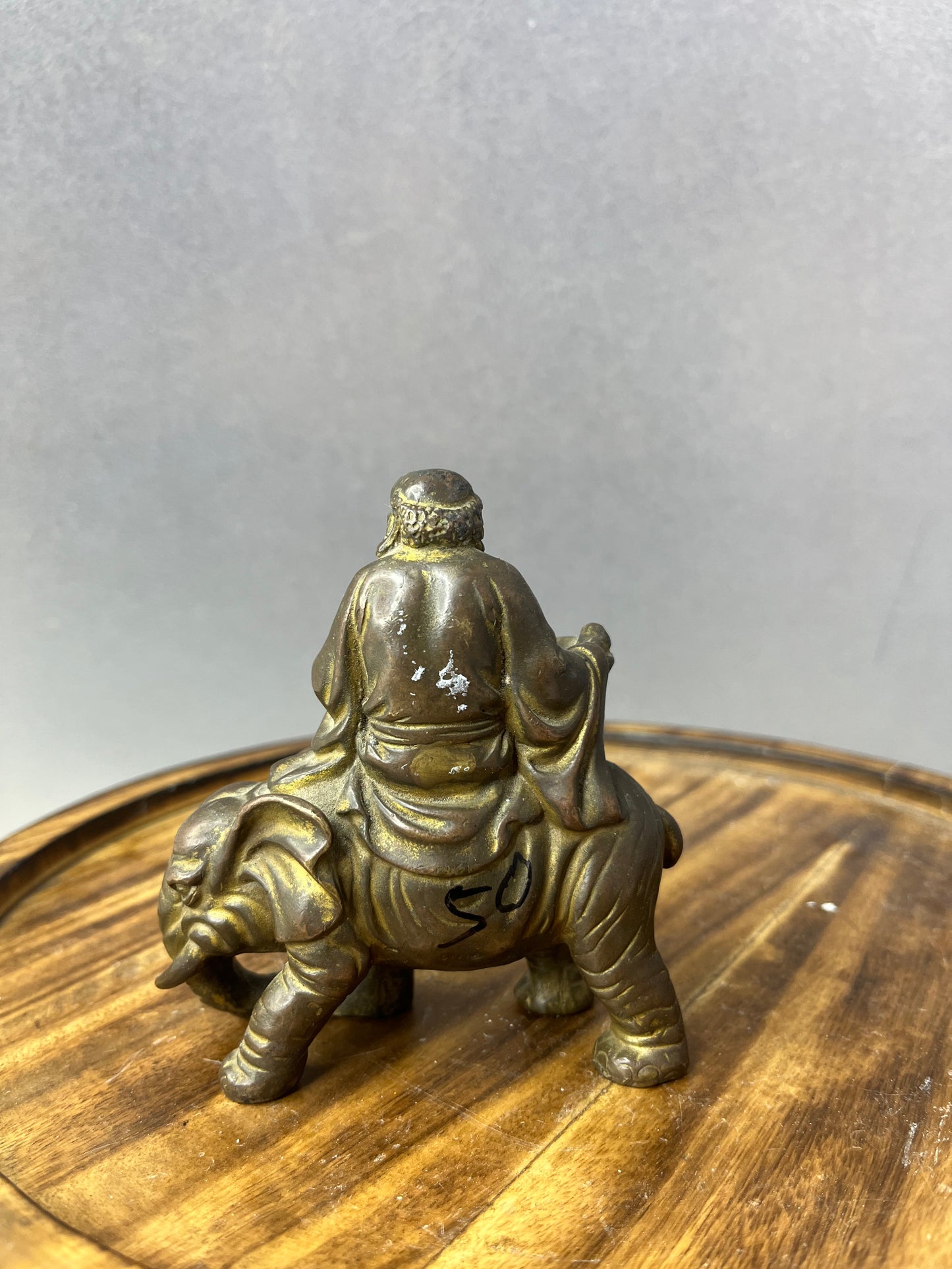 Vintage bronze cast Tibetan figurine