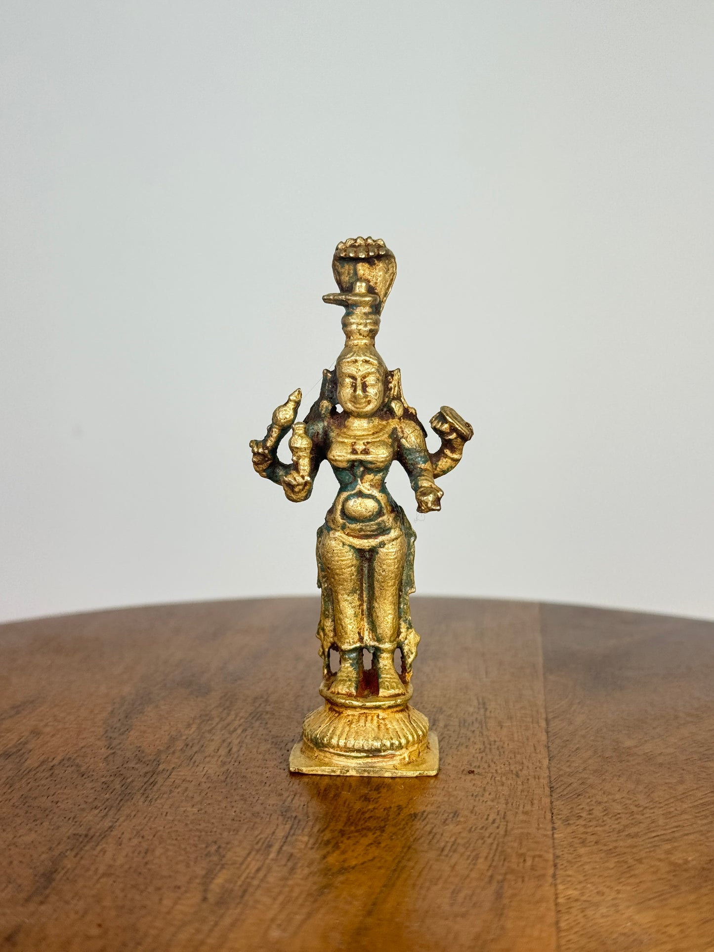 Kolhapur Mahalakshmi Devi - Museum replicated Panchaloha idol