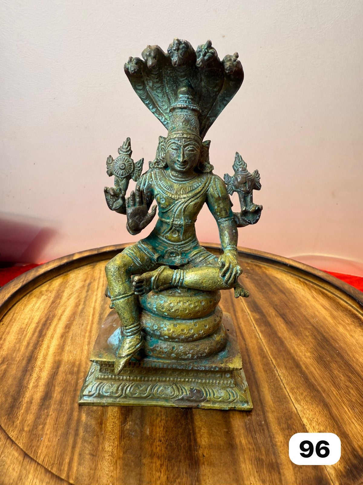Vaikunta Narayana - museum replicated panchaloha idol