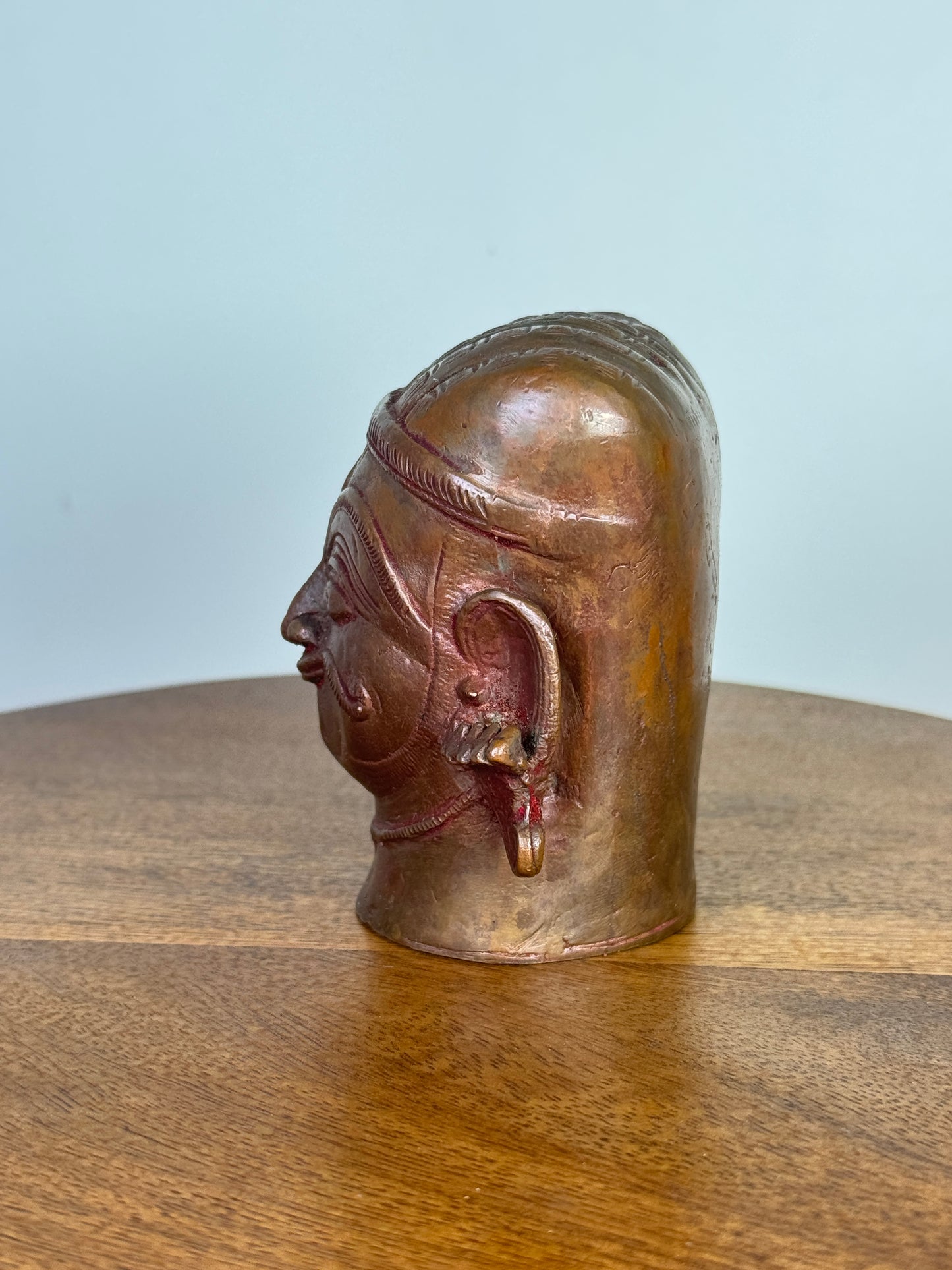 Mukhalinga - Museum replicated copper idol