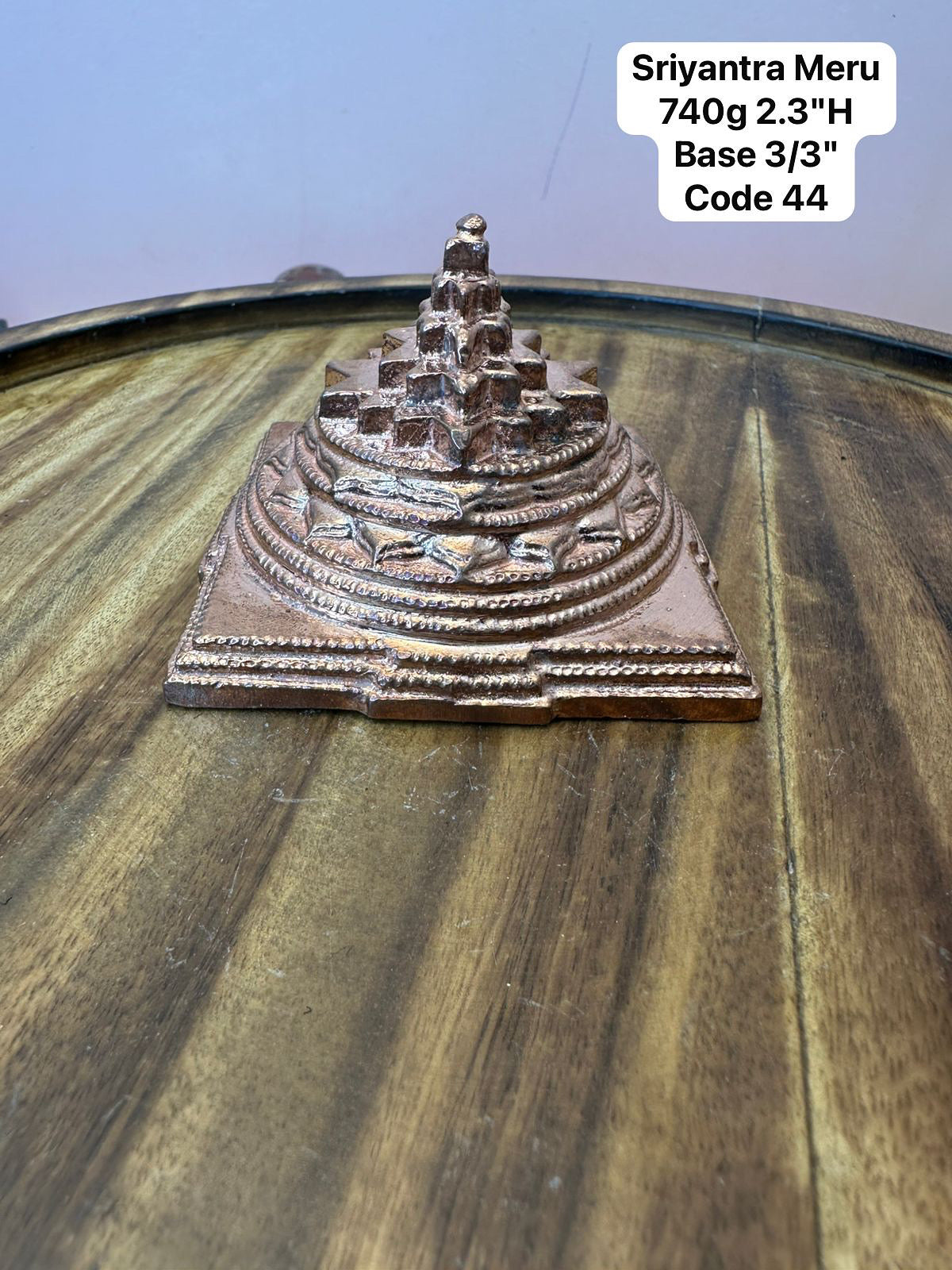 sriyantra - made of copper