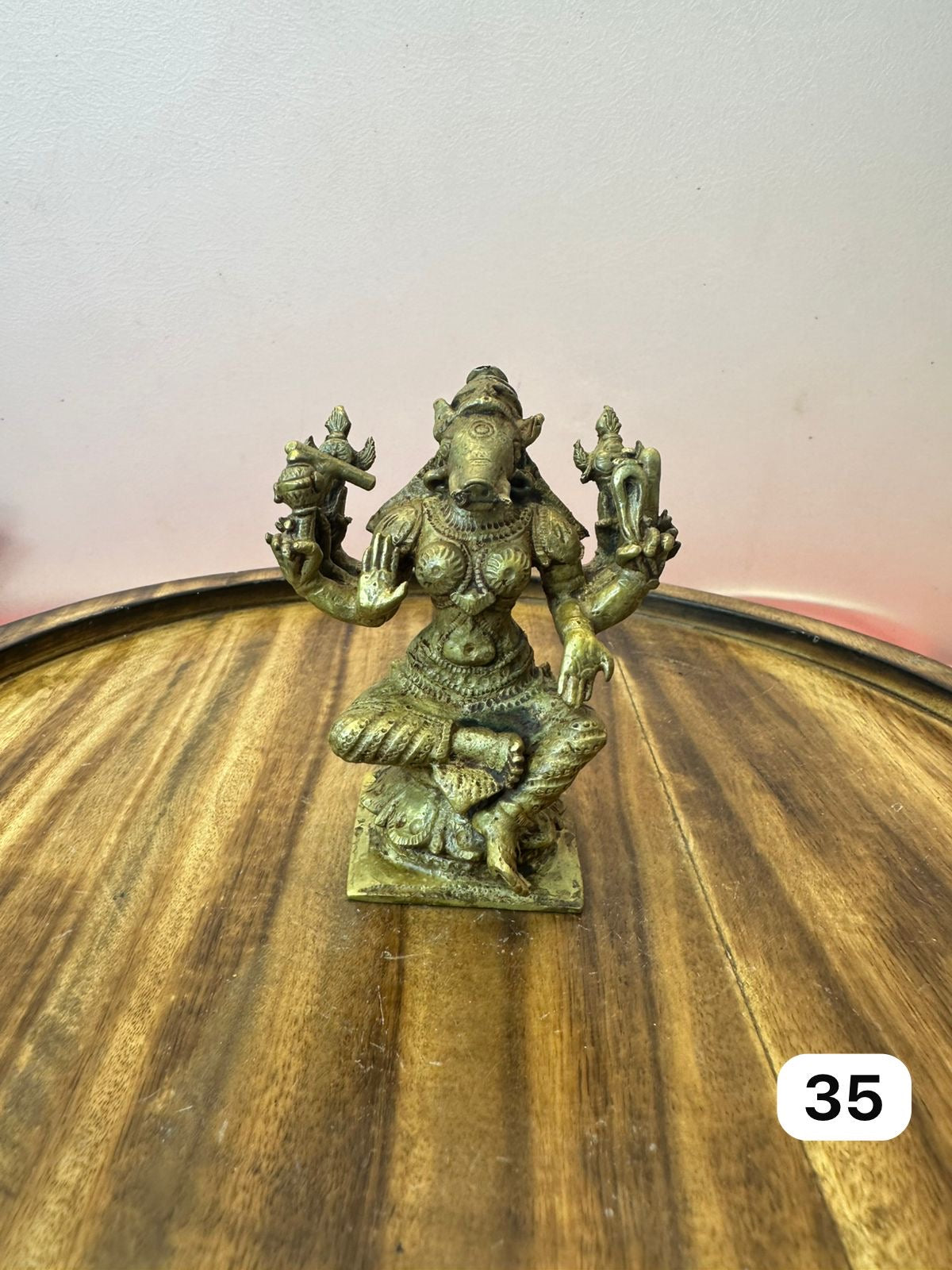 Varahi Devi - museum replicated Panchaloha idol