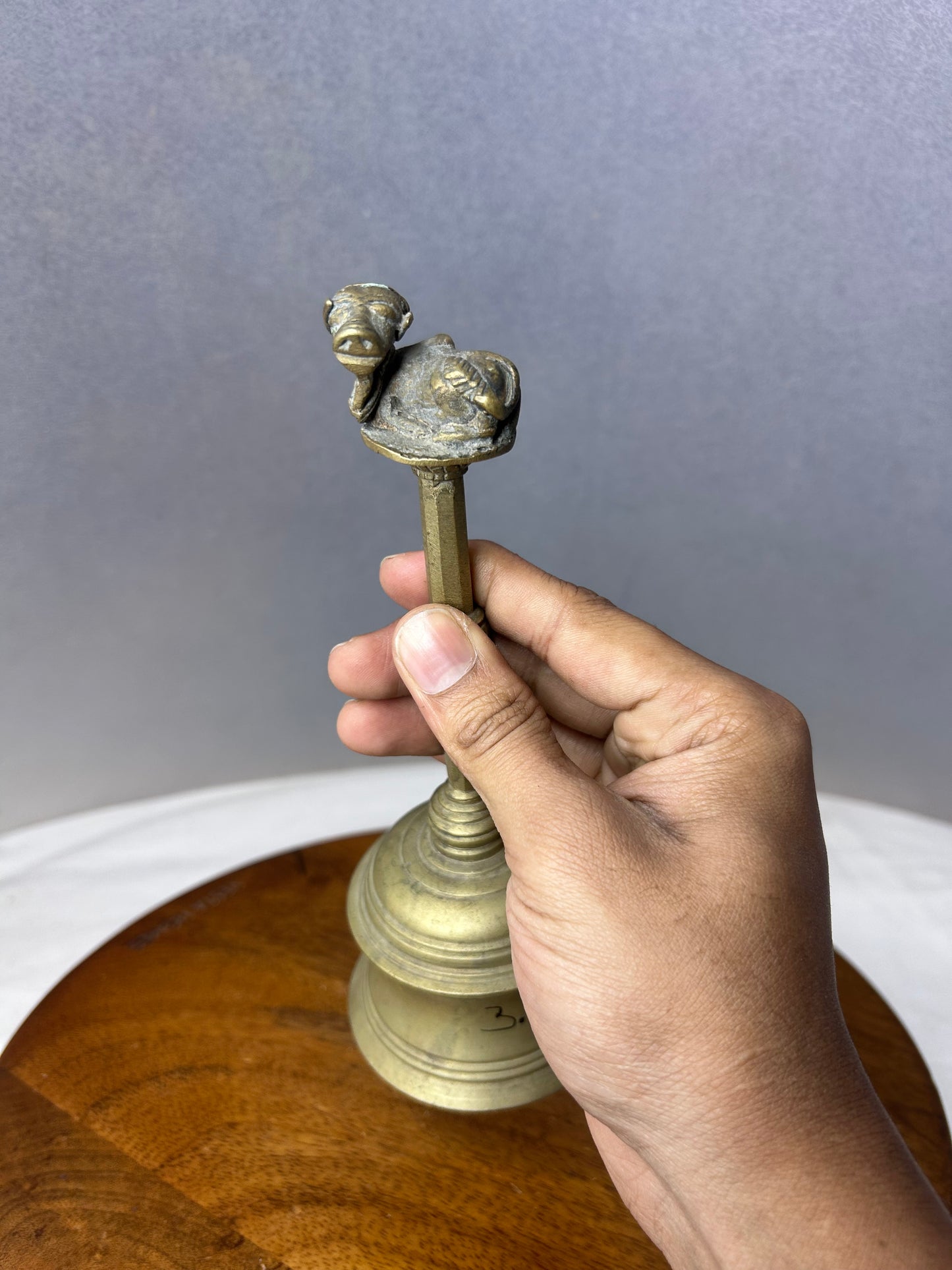 Vintage Brass made Nandi bell