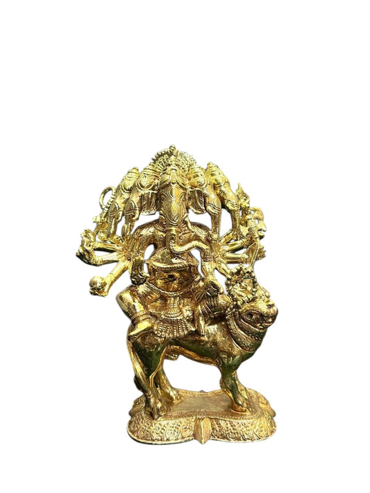 Shree Vidya Vallabaganapathi - Prasiddh Idols Presents Panchaloha Idol (Custom Made)