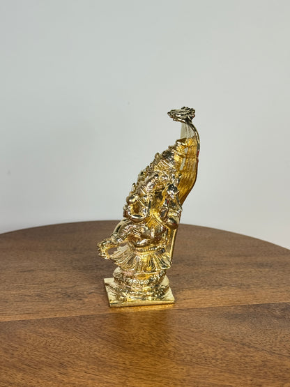 Lakshmi Narasimha swamy idol made of panchaloha