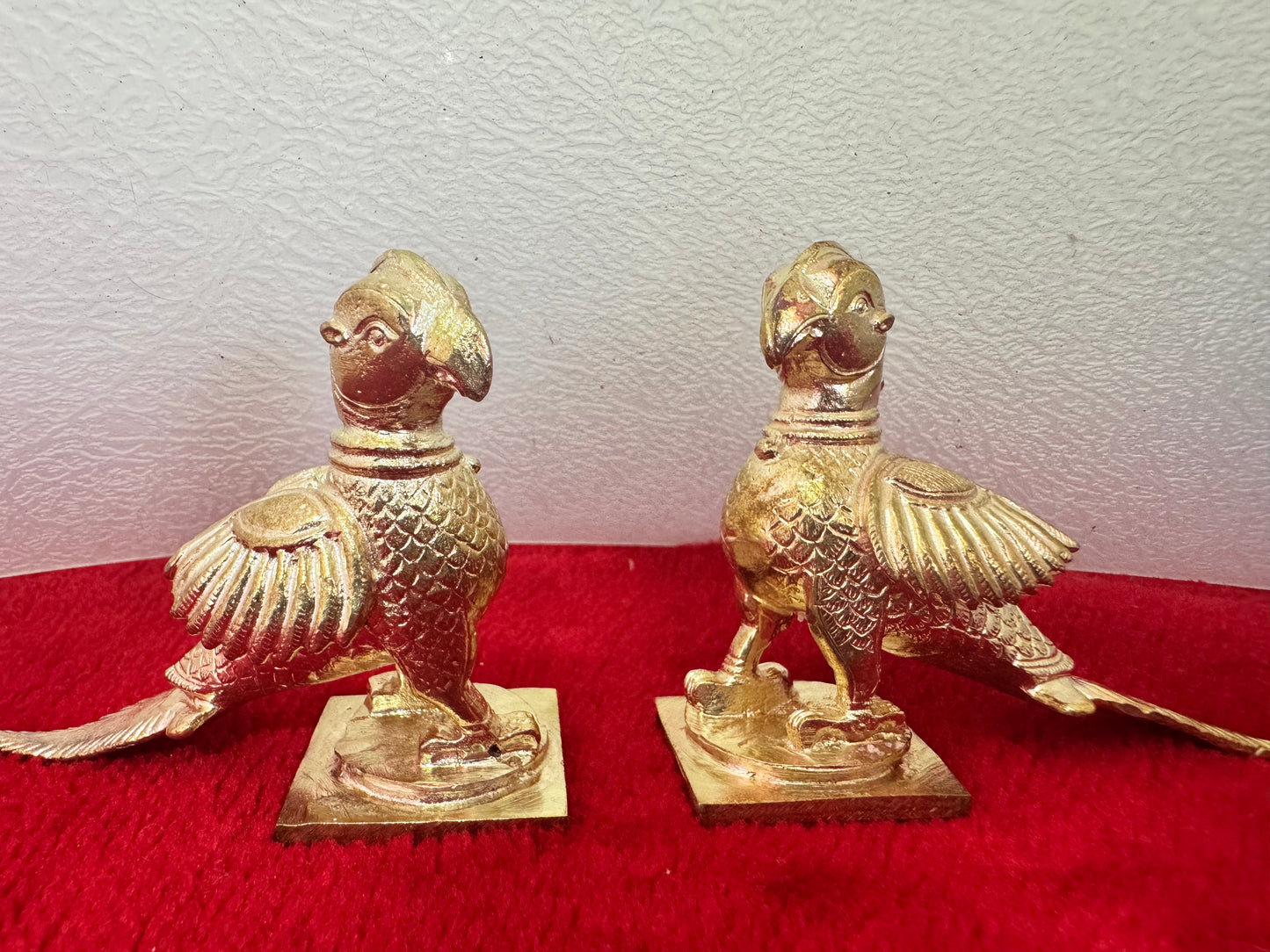 Parrots/Shuka Birds - Prasiddh idols presents copper idol
