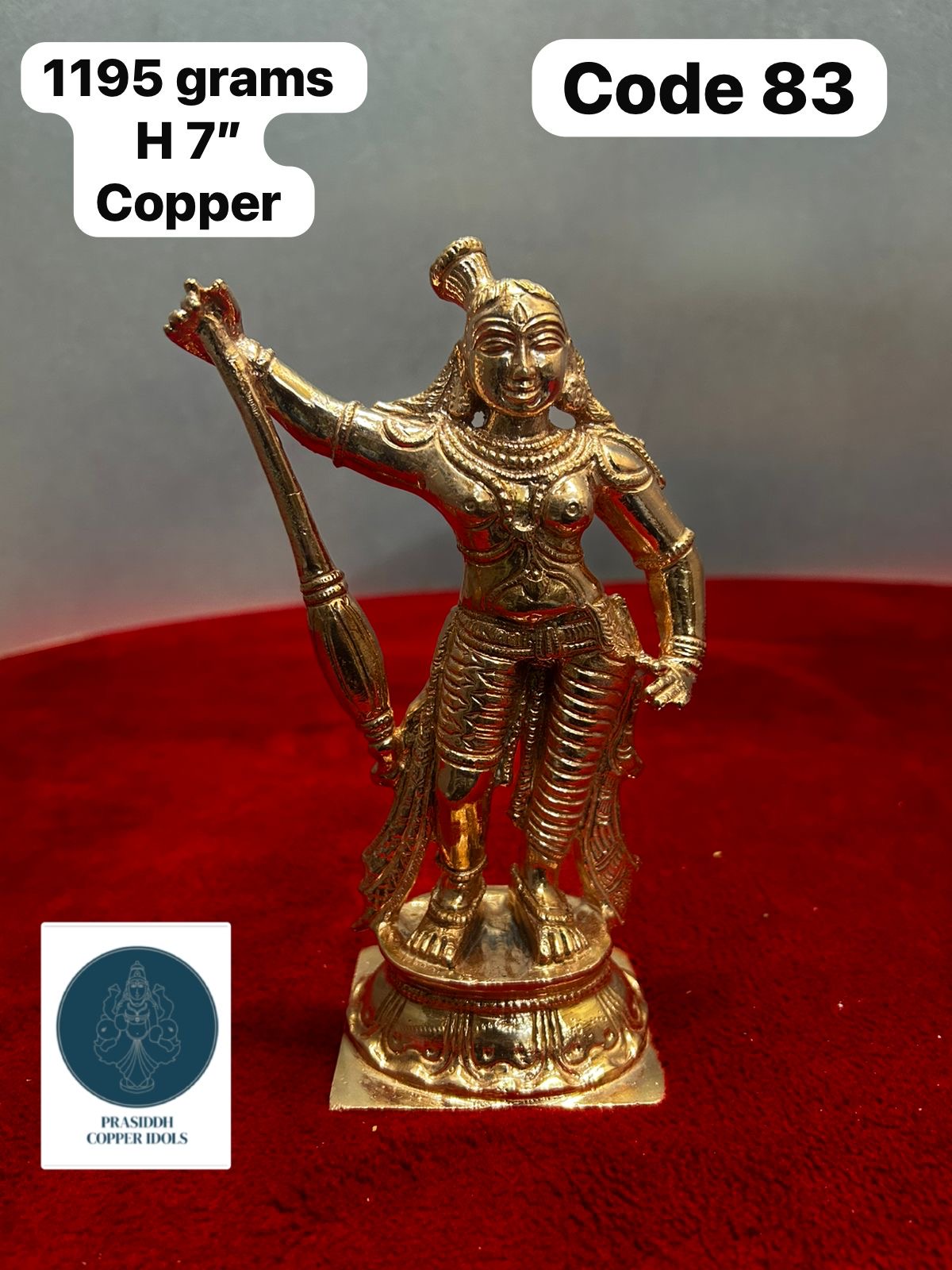 Ardhanareeswarar- Prasiddh Idols Presents Copper Idol