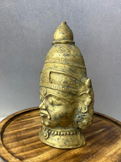 Vintage bronze cast shiva mukha