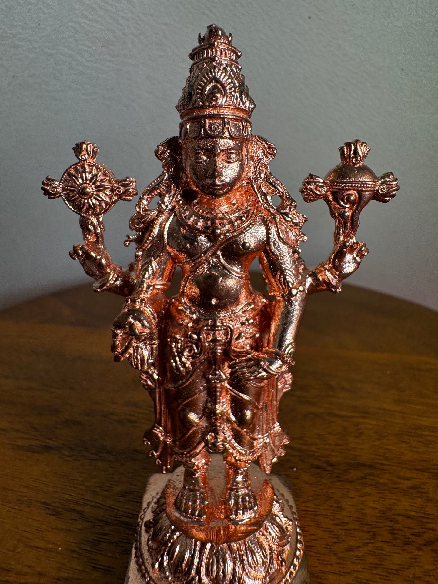 Srinivasa Swamy - Prasiddh idols present copper idol