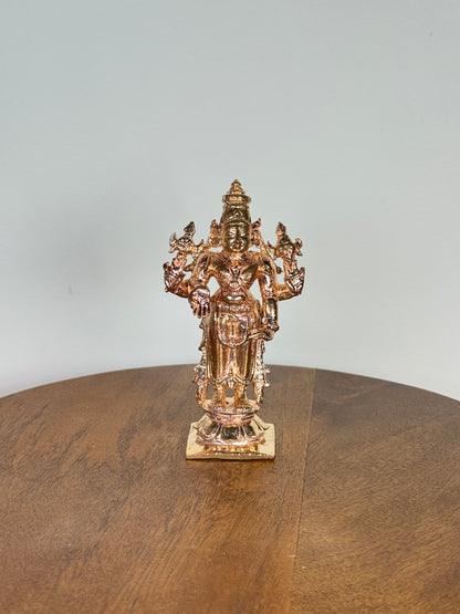 Lord Srinivas idol made of copper