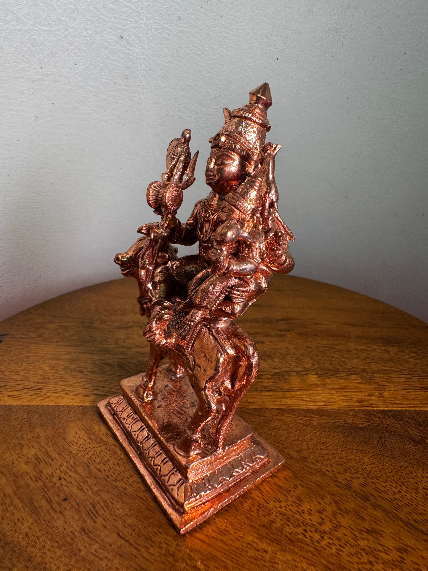 Uma Maheshwar With Vrushabha Vahana - Prasiddh idols presents copper idol