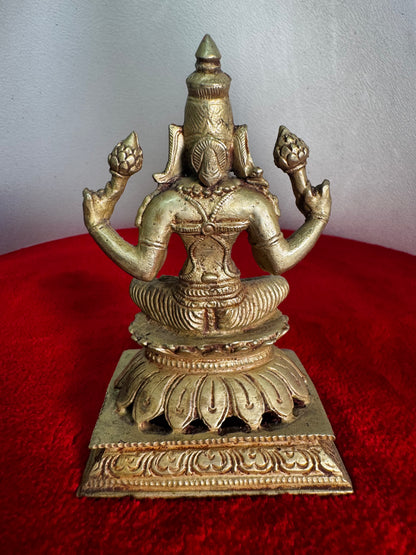 Lakshmi Devi - Prasiddh idols presents Panchaloha Made Museum Replicated Idol