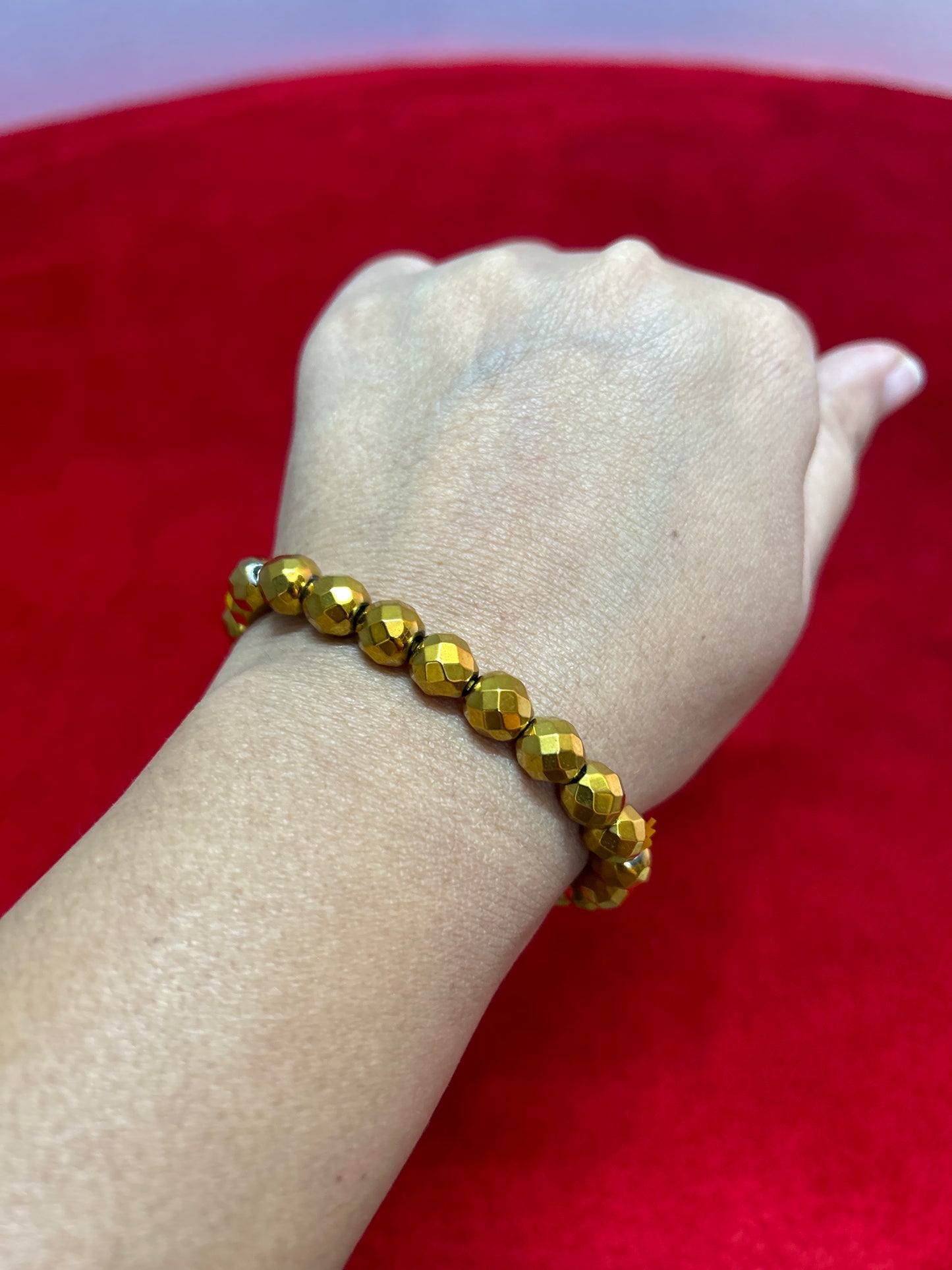 Gold Hematite Bracelet