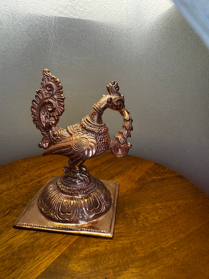 Hamsa - Prasiddh idols present copper idol