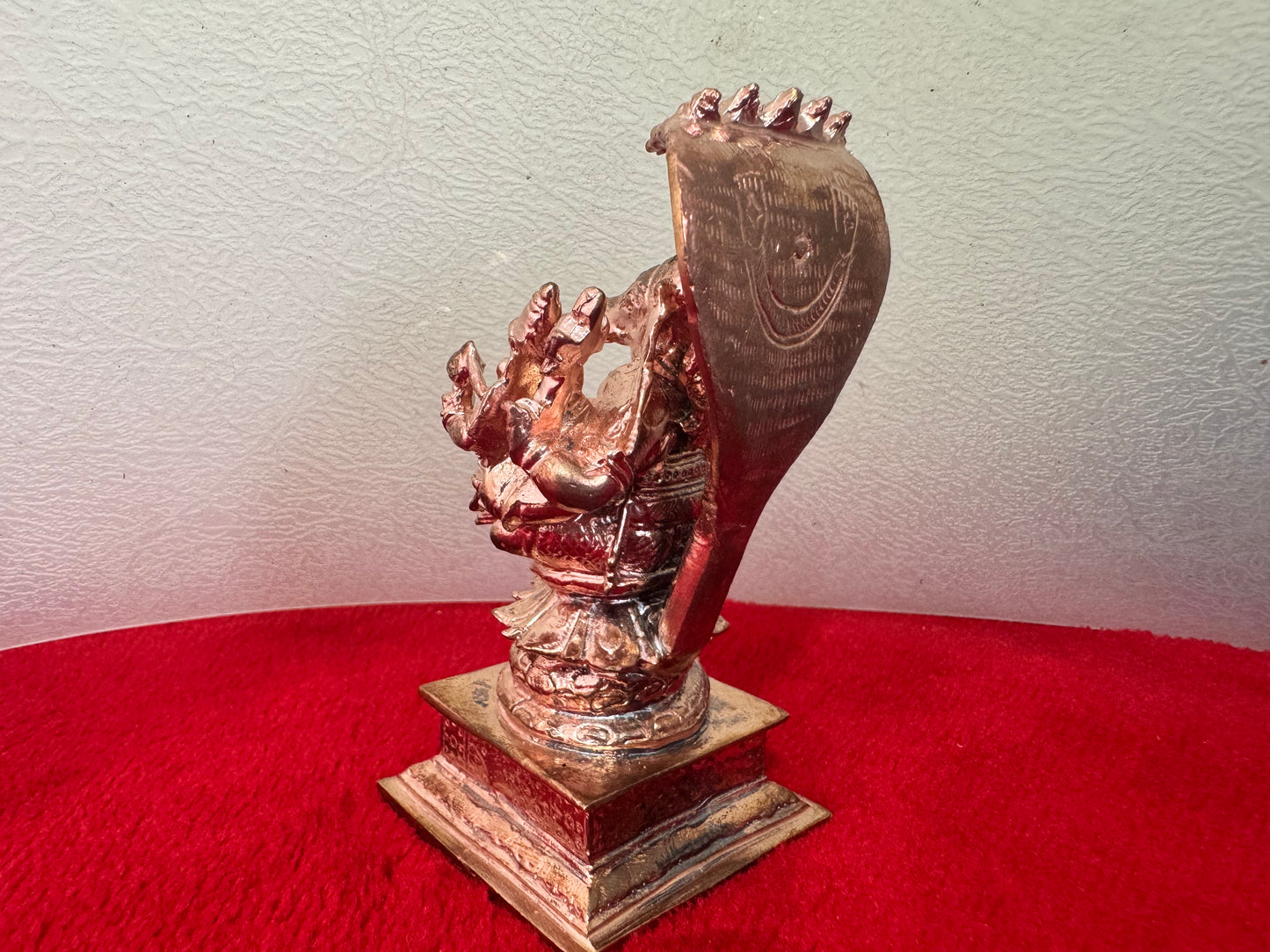 Shesha Naga With Lakshmi Varaha - Prasiddh Idols Presents Copper Idol