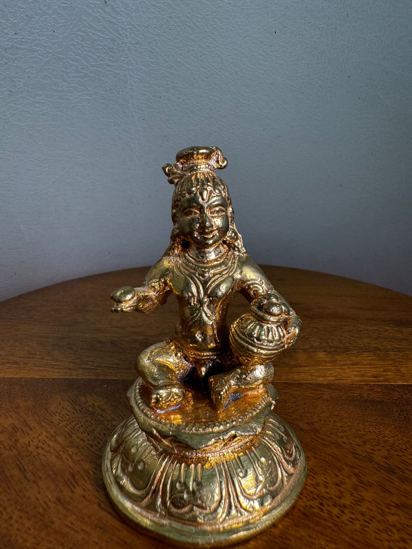 Butterball Krishna - Prasiddh idols presents Panchaloha idol