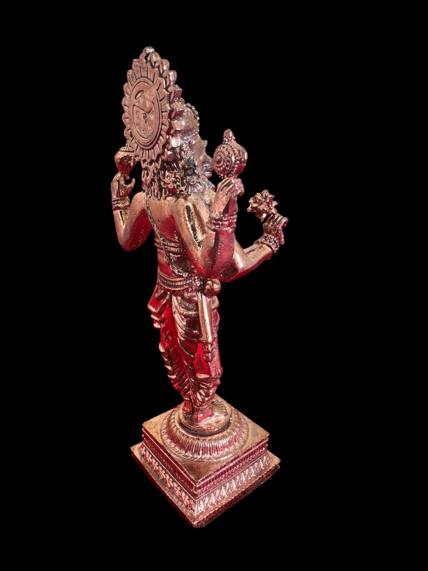 Standing Narasimha Swamy - Prasiddh idols presents copper idol