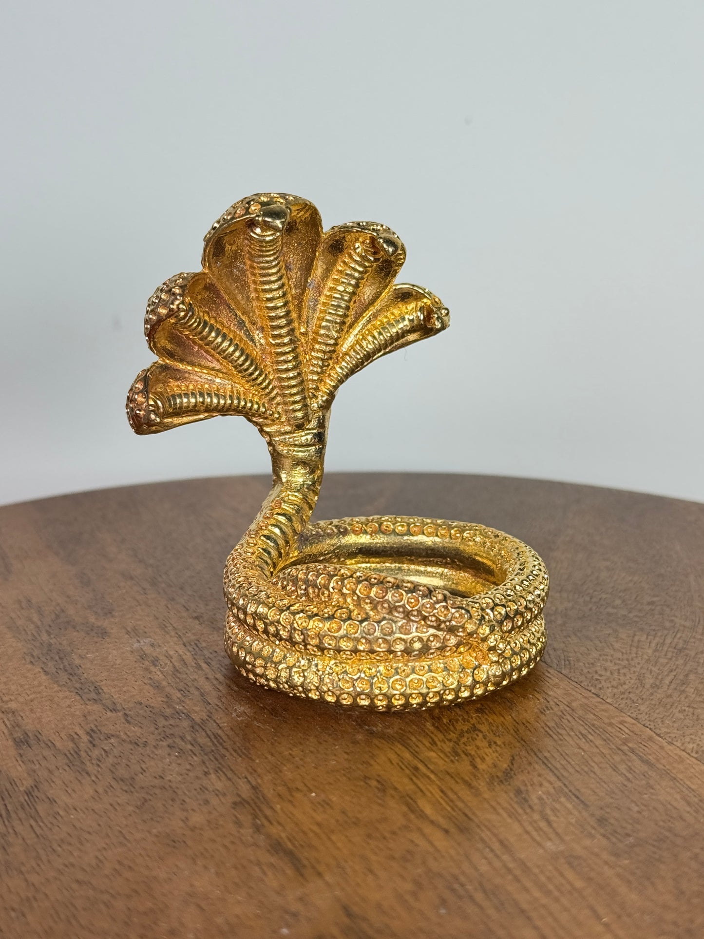 Shesha Naga idol made of panchaloha