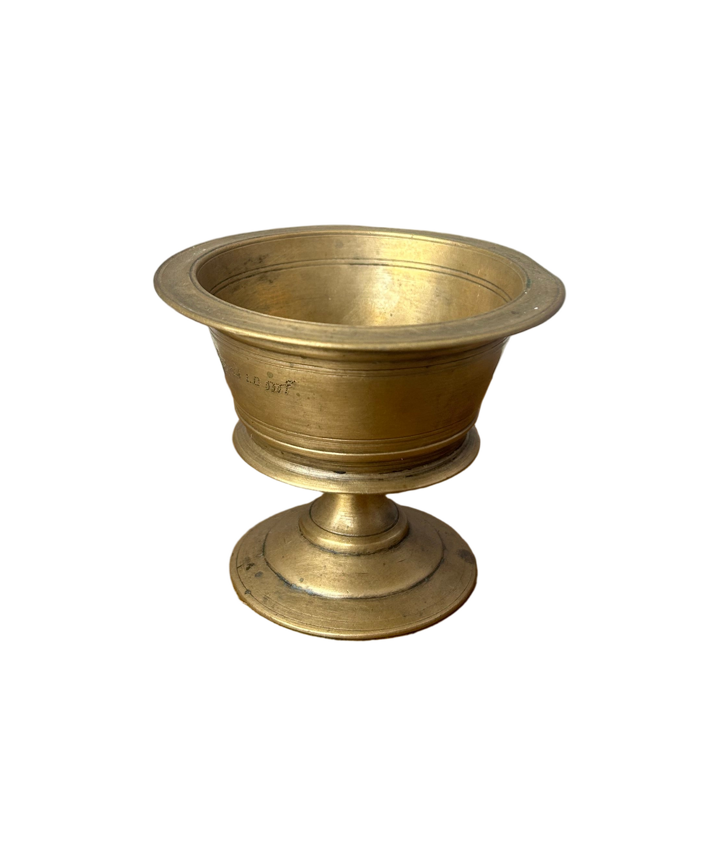 Vintage Bronze cast miniature pot