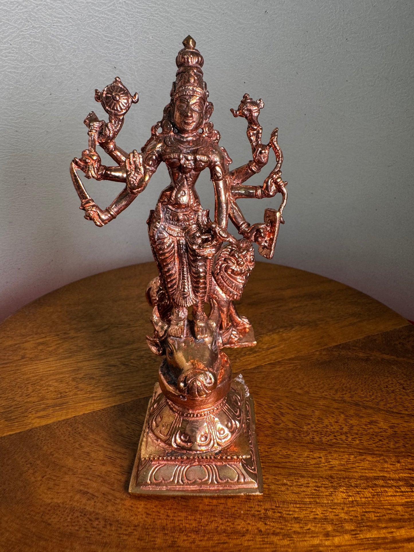 Pateshwaran Durga - Prasiddh idols presents copper idol