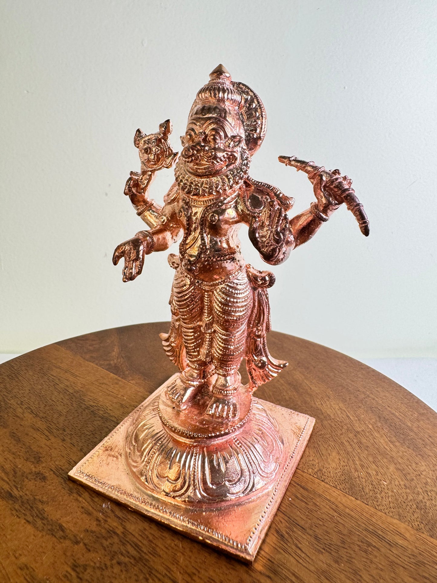 Bhadra Narasimha Swamy - Prasiddh Idols Presents Copper Idol