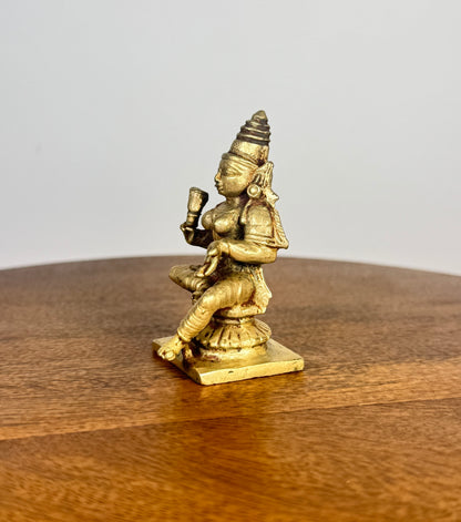 goddess Uma devi -Museum replicated panchaloha idol