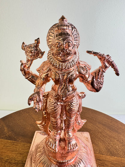 Bhadra Narasimha Swamy - Prasiddh Idols Presents Copper Idol