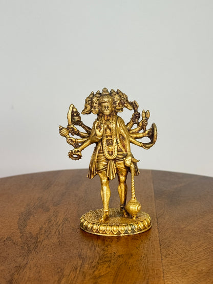 Panchamukhi Hanuman - Museum replicated Panchaloha idol