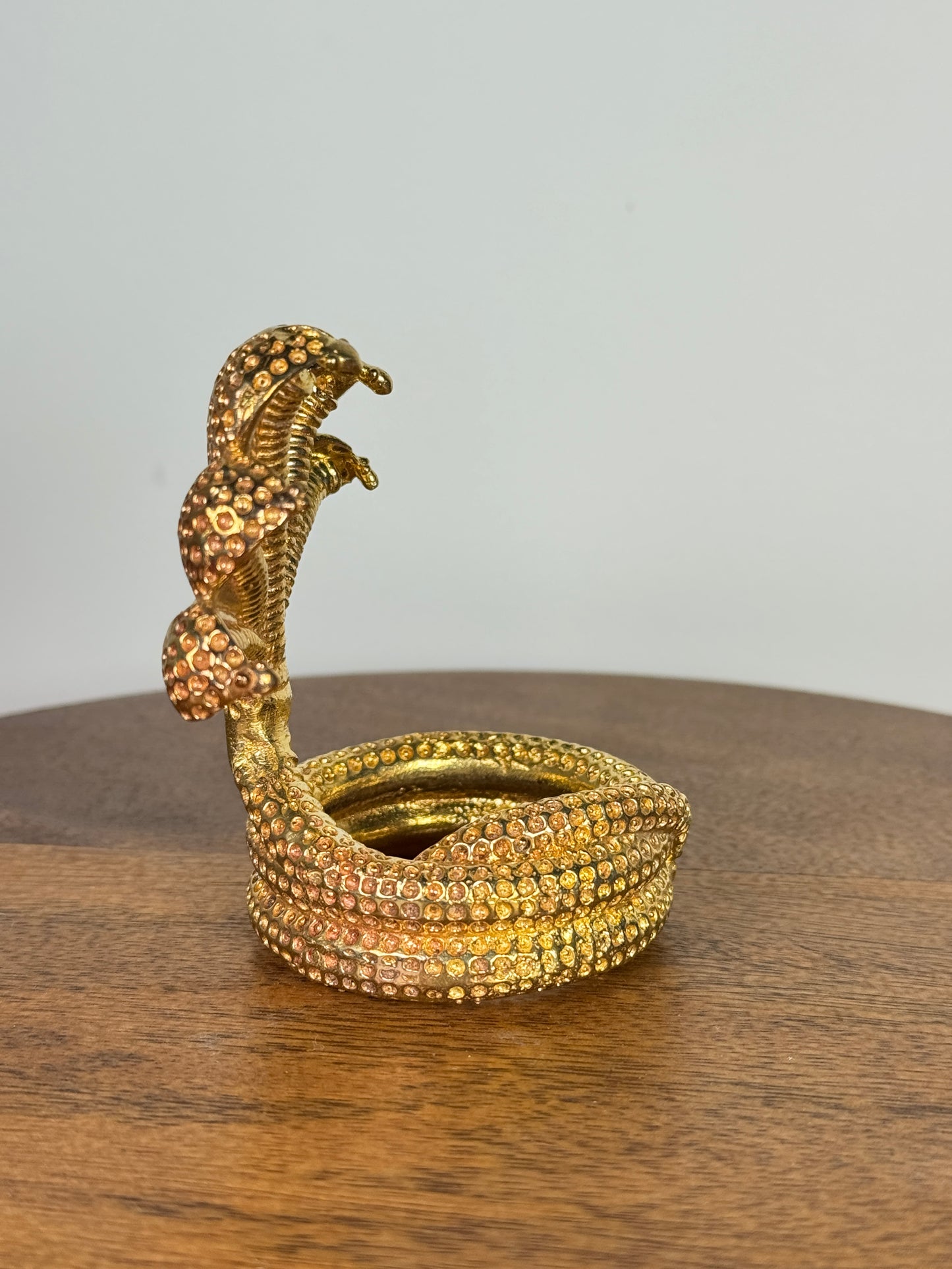 Shesha Naga idol made of panchaloha