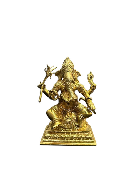 Yoga Ganapathi - Prasiddh Idols Presents Panchaloha Idol (Custom Made)