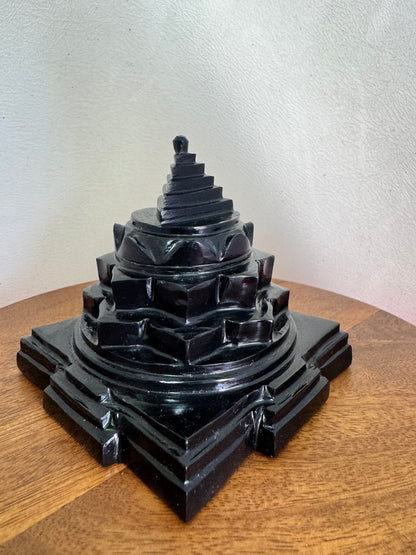 Kali Yantra - Prasiddh idols presents Black Tourmaline Made Yantra