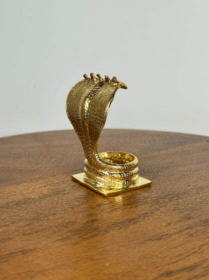 Shesha peeta / saligrama Shesha peeta made of panchaloha