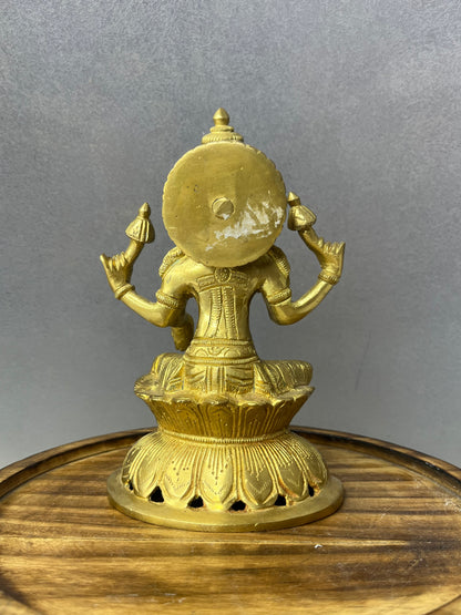 Brass made Lakshmi idol
