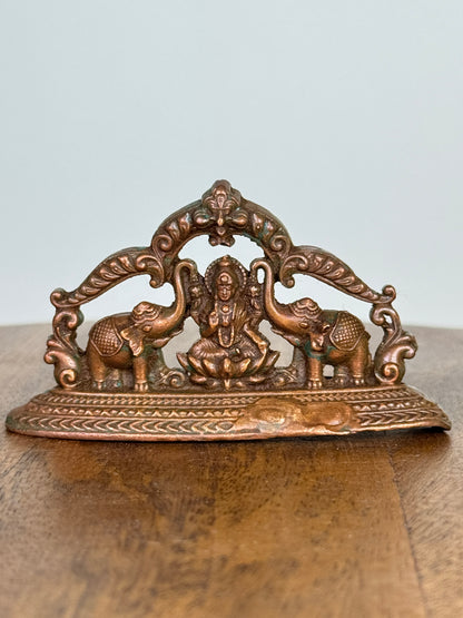 2D Cad model Gajalakshmi devi - museum Replicated copper idol