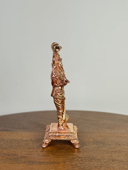Veerabhadra swamy - copper idol