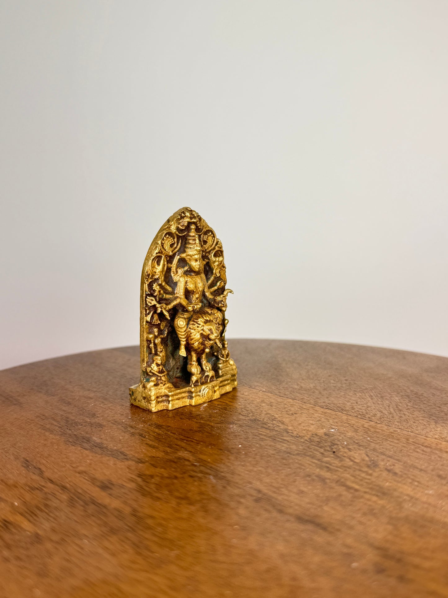 Banashankari devi - Museum replicated panchaloha idol