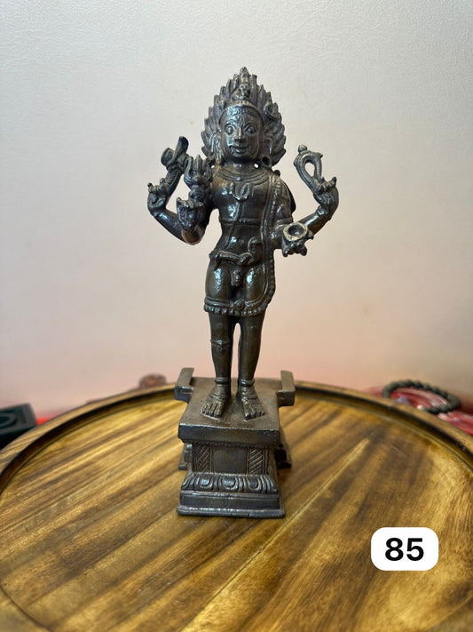 Kalabhairava swamy - Museaum replicated copper idol