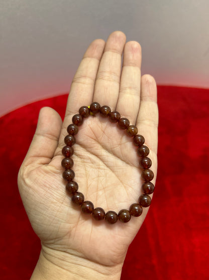 Hessonite Crystal Bracelet