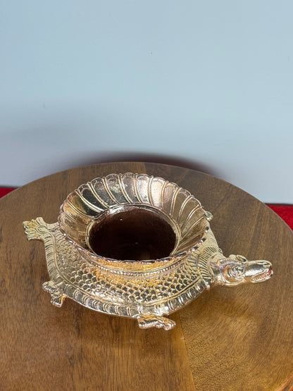 Koorma Peeta - Panchaloha made Kurma peeta for Shanku and saligrama